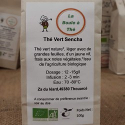 Thé vert Chine Sencha Bio -...
